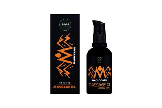 Magiccann Cannabis Massage Oil – 500mg