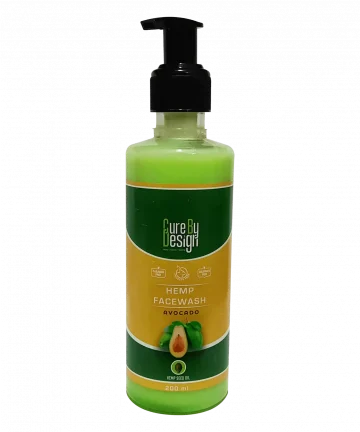 Cure By Design Avocado & Hemp Seed Oil Face Wash