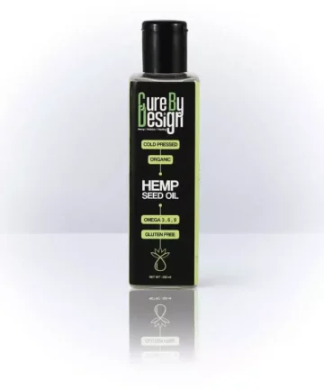 Cure By Design Hemp Seed Oil - 200ml