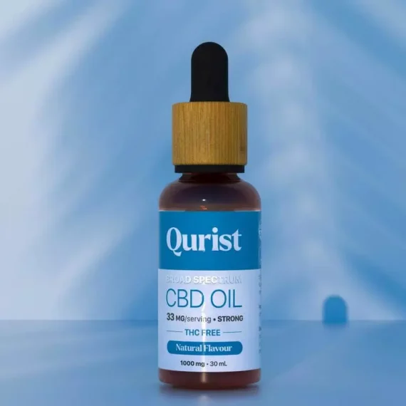 Qurist CBD Oil Natural Flavour-160mg_330mg_500mg_1000mg-