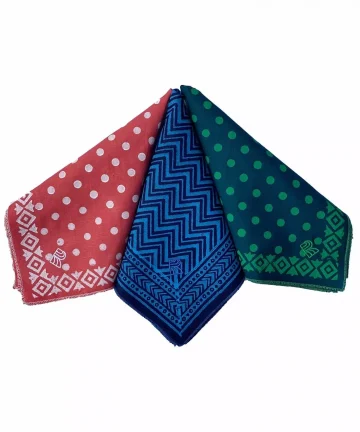 Rumaal Hemp Handkerchief - Get High Set 1