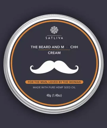Satliva The Beard and Moochh Cream - 40gm