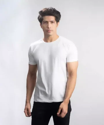 Cannabie Hemp Solid T-Shirt – White