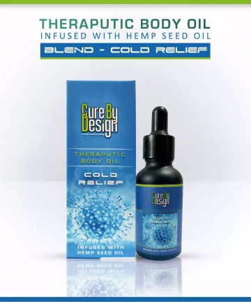 Cure By Design Cold Relief - 10ml & 30ml