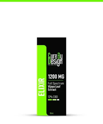Cure By Design Elixir Full Spectrum Extract - 1200mg