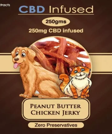 13 Extracts CBD Infused Peanut Butter Chicken Jerky