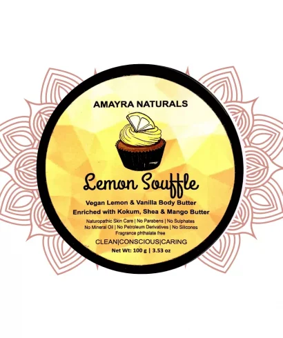Amayra Naturals Lemon Souffle Body Butter – 100gm