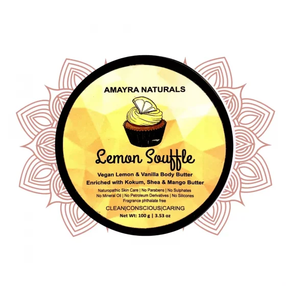 Amayra Naturals Lemon Souffle Body Butter – 100gm