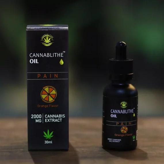 Cannablithe Pain Full Spectrum CBD Oil – 2000mg