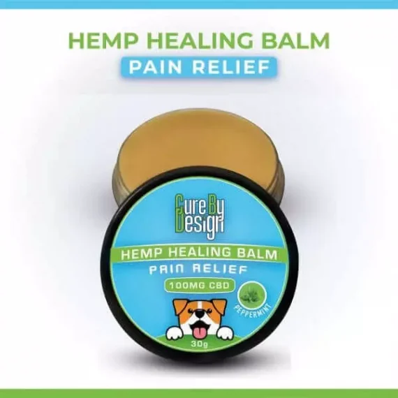 Cure By Design Hemp Healing Balm – Pain Relief - 30gms
