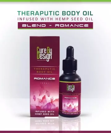 Cure By Design Therapeutic Body Oil - Romance