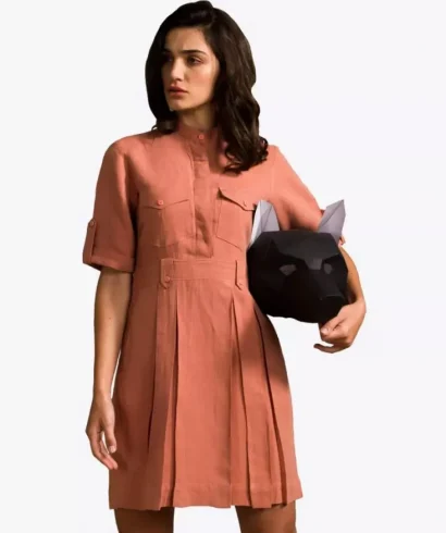Foxxy Uniform Hemp Dress
