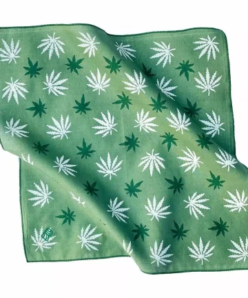 Rumaal Hemp Handkerchief - Kasol Light Green
