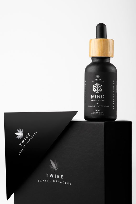 Twiee Mind Cannabis Tincture (Calm and Relax) - 1500mg
