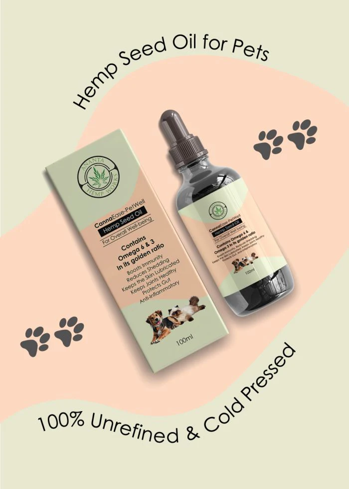 CannaEase Petwell Hemp Seed Oil - Image 4