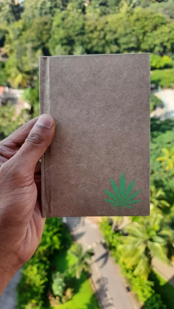 B.E Hemp 100% Organic Hemp Notebook