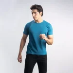 Cannabie Hemp Solid T-Shirt – Blue