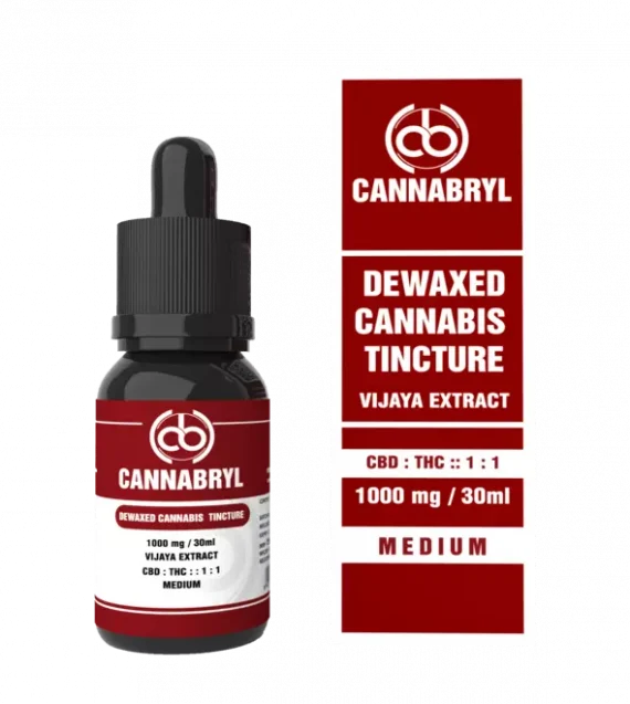 Cannabryl™ Dewaxed Cannabis Tincture 1:1 (CBD Balanced)