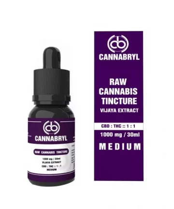 Cannabryl™ Raw Cannabis Tincture 1:1 (CBD Balanced) - 30ml