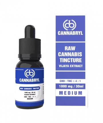 Cannabryl™ Raw Cannabis Tincture 4:1 (CBD Dominant)