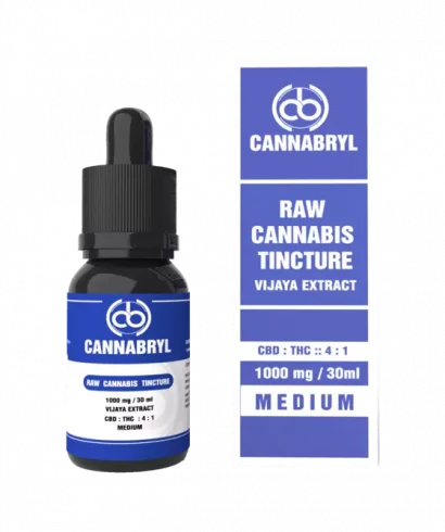 Cannabryl™ Raw Cannabis Tincture 4:1 (CBD Dominant)