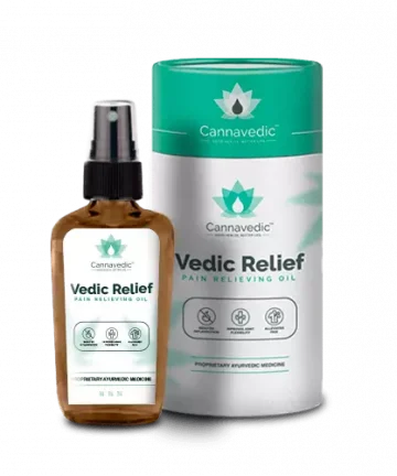 Cannavedic Vedic Relief - Pain Relieving Oil - 50ml