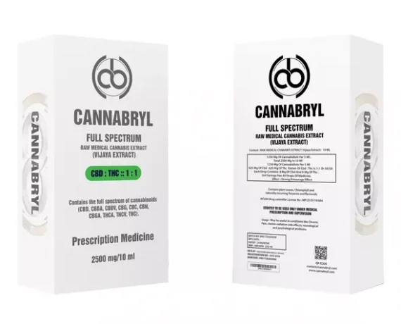 Cannabryl Raw Extract 1:1 CBD:THC