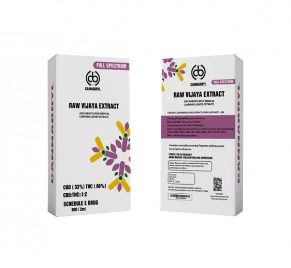 Cannabryl Raw Vijaya Extract CBD THC 1:2