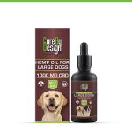 Cure By Design Hemp Oil for Large Dogs - 1000mg CBD(MCT)
