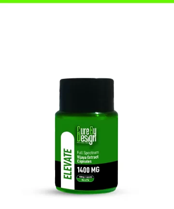 Cure By Design Elevate Capsules (CBD Dominant) - 1400mg