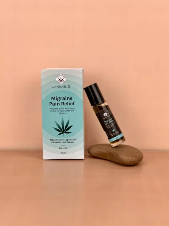 Cannabliss Migraine Pain Relief Roll-On - 10ml