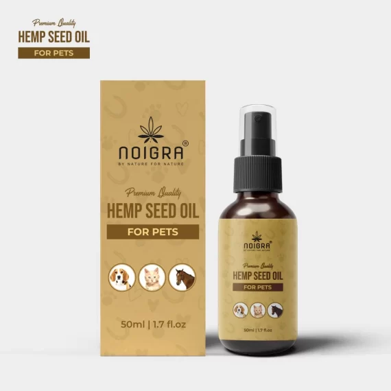 Hemp seed oil pets