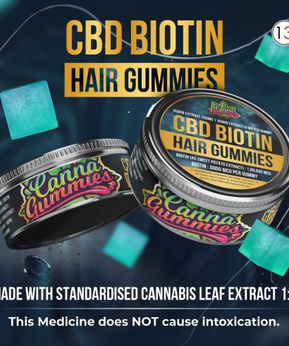 CBD + BIOTIN HAIR GUMMIES