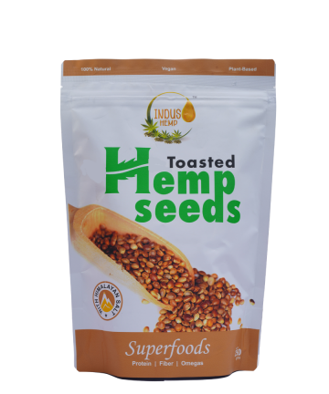 toasted hemp seeds