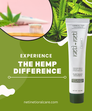 neti neti hemp toothpaste
