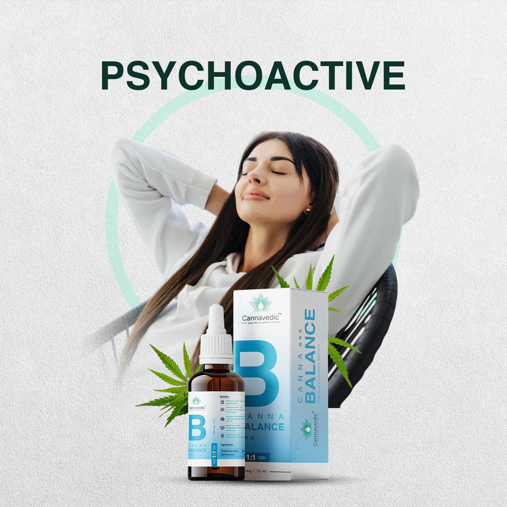 Cannavedic CannaBalance THC+CBD oil (1:1|THC:CBD) - 1000mg | 10ml - Image 2