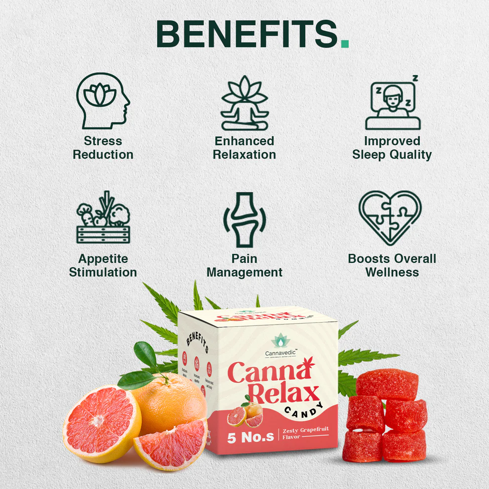 Cannavedic CannaRelax - Ayurvedic Vijaya Candy (2:1 THC:CBD) - 60mg/ Candy - Image 3