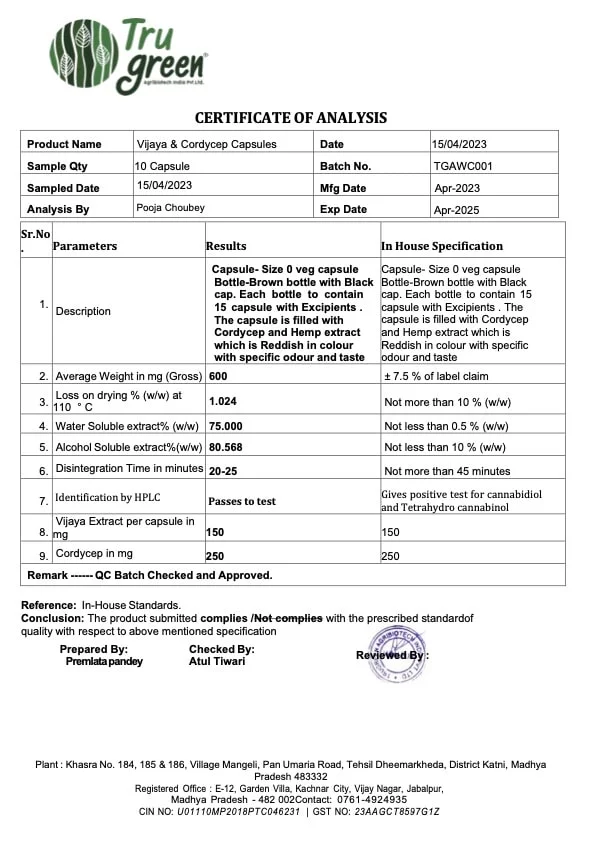Awshad™ Calmashroom THC Capsules | 500mg - Image 4