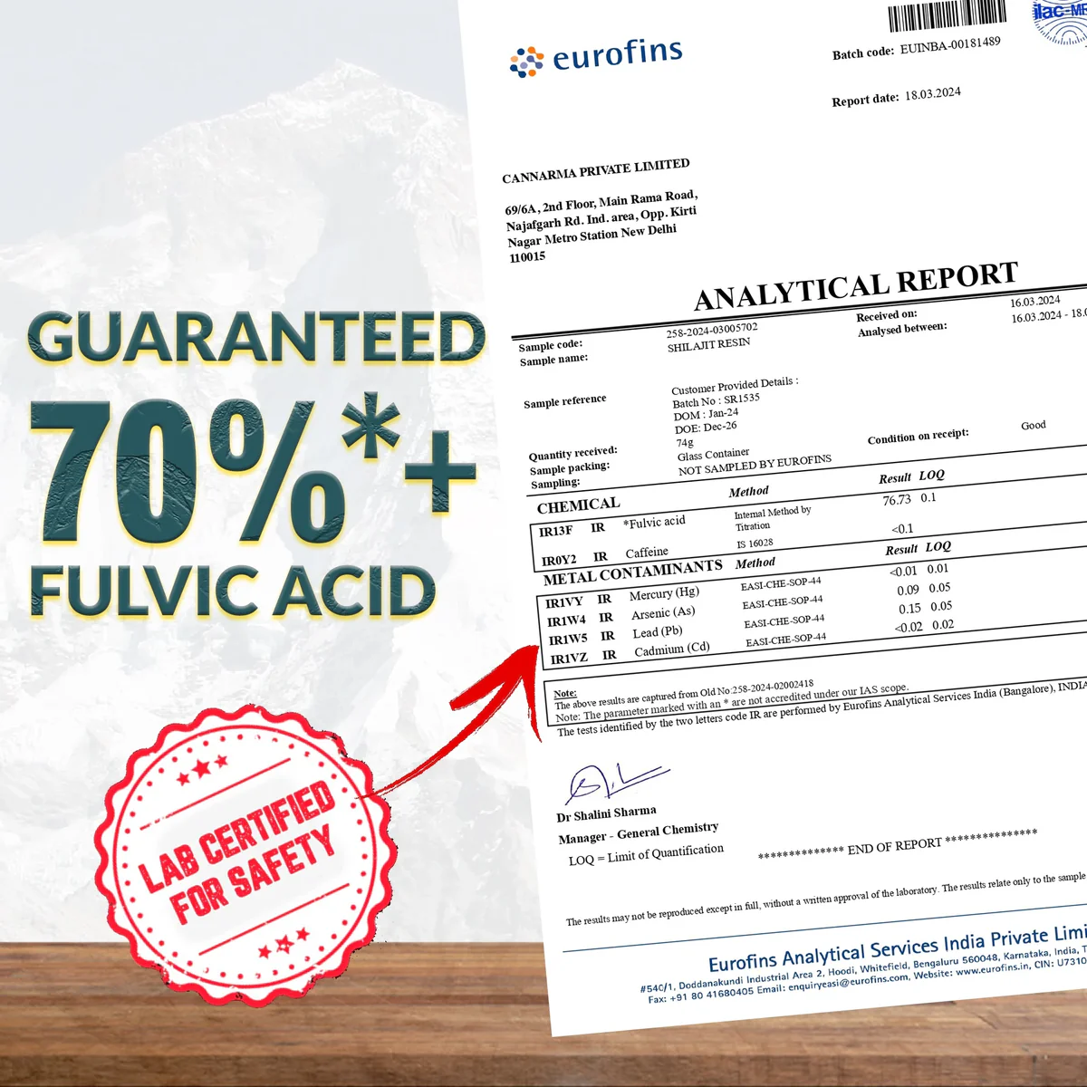 Cannarma Pure Himalayan Shilajit | 10g - Image 3