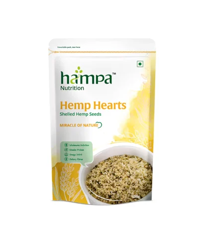 hampa hemp hearts shelled hemp seeds -250gm