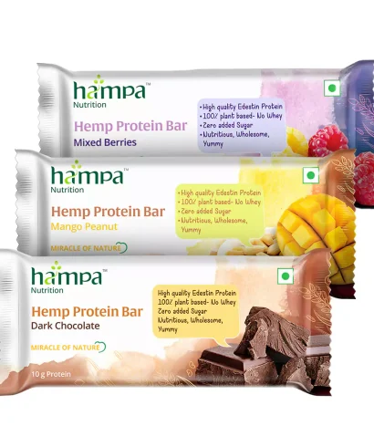 Hampa hemp protein bar