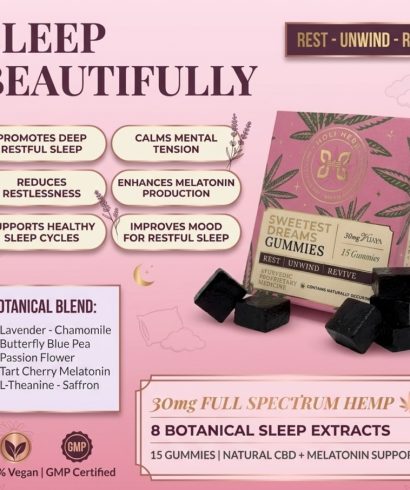 holi herb sweetest dreans gummies