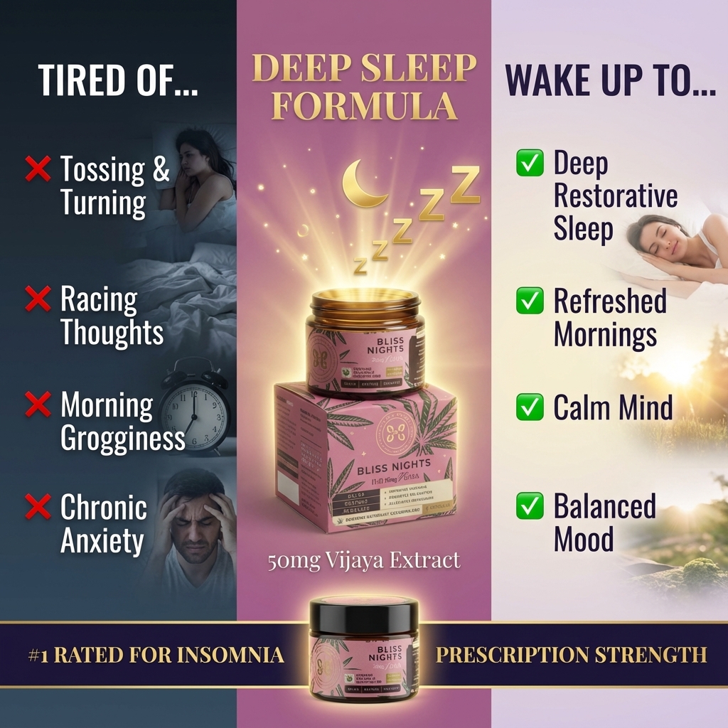 Holi Herb Bliss Nights Capsules | 1:1 CBD:THC |15 Capsules - Image 2