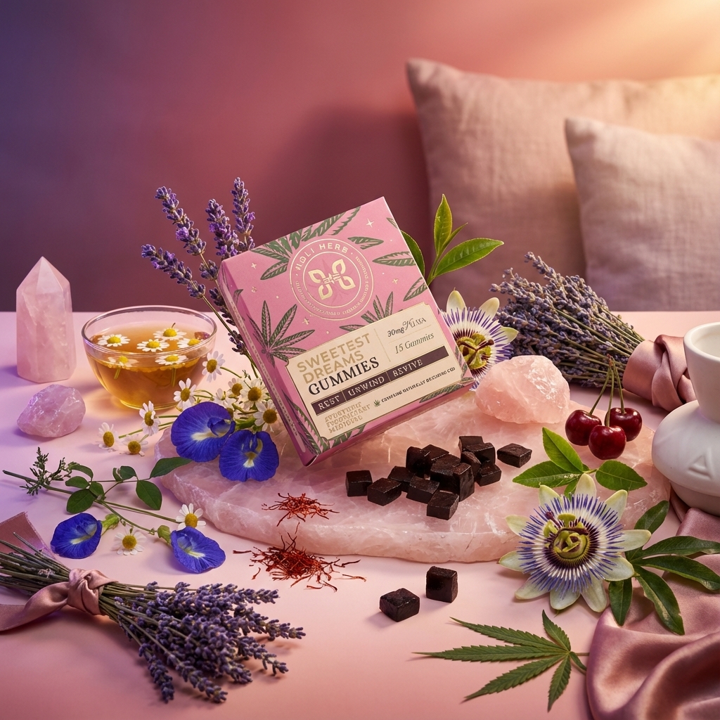 Holi Herb Sweetest Dreams Gummies — 15 Pack | 30 Pack - Image 2