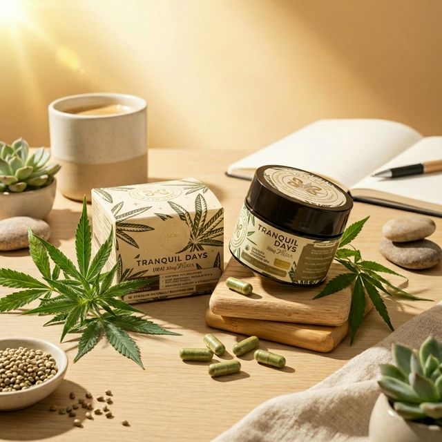 Holi Herb Tranquil Days Capsules | 10:1 CBD:THC - Image 4