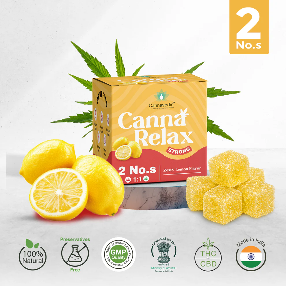 Canna Relax Strong - Ayurvedic Vijaya Candy | (1:1 |THC:CBD) -100mg/Candy - Image 6